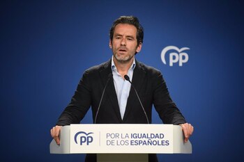 El portavoz del PP, Borja