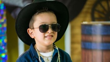 Celebró su cumpleaños con temática