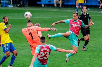 El portero del Cádiz CF