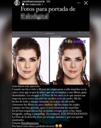 Carolina Cruz reveló los motivos