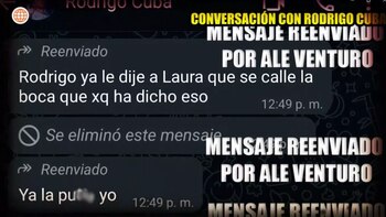 Rodrigo Cuba aseguró que Ale