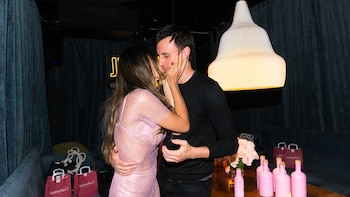 Pampita y Roberto García Moritán