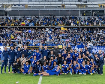Millonarios jugará contra el equipo que termine en la segunda casilla del grupo B - crédito Millonarios FC