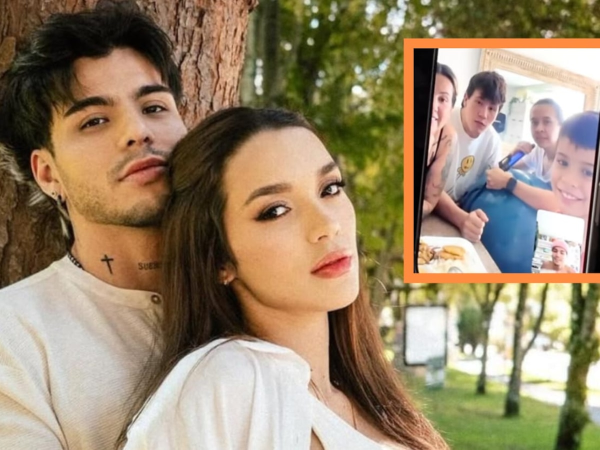 Sebastián Villalobos conmovió las redes al compartir la emotiva reacción de su familia por su futura paternidad - Infobae