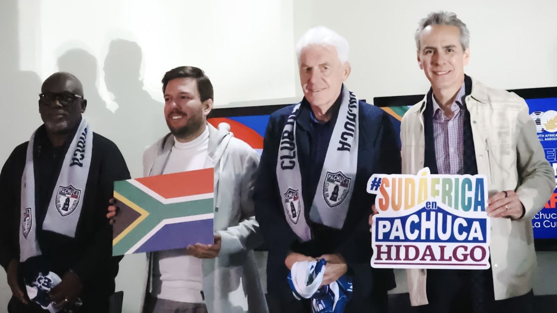 Sudáfrica instalará su concentración en Pachuca, una ciudad de mayor altitud cercana a la capital mexicana. (X/ @Tuzos)