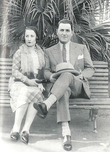 Juan Perón con Aurelia "Potota"