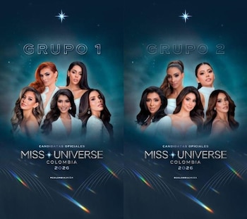 La organización de Miss Universe Colombia reveló a las candidatas en grupos de cinco bajo el lema “Mujeres con propósito, historia y legado” - crédito @missuniversecolombiaoficial/Instagram