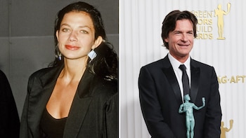 Justine y Jason Bateman, con