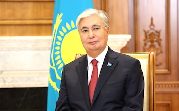 03/07/2024 HANDOUT - 03 July 2024, Kazakhstan, Astana: Kazakhstan's President Kassym-Jomart Tokayev attends a meeting with Russian President Vladimir Putin, on the sidelines of the Shanghai Cooperation Organisation (SCO) member states leaders' summit in Astana. Photo: -/Kremlin/dpa - ATTENTION: editorial use only and only if the credit mentioned above is referenced in full
POLITICA INTERNACIONAL
-/Kremlin/dpa