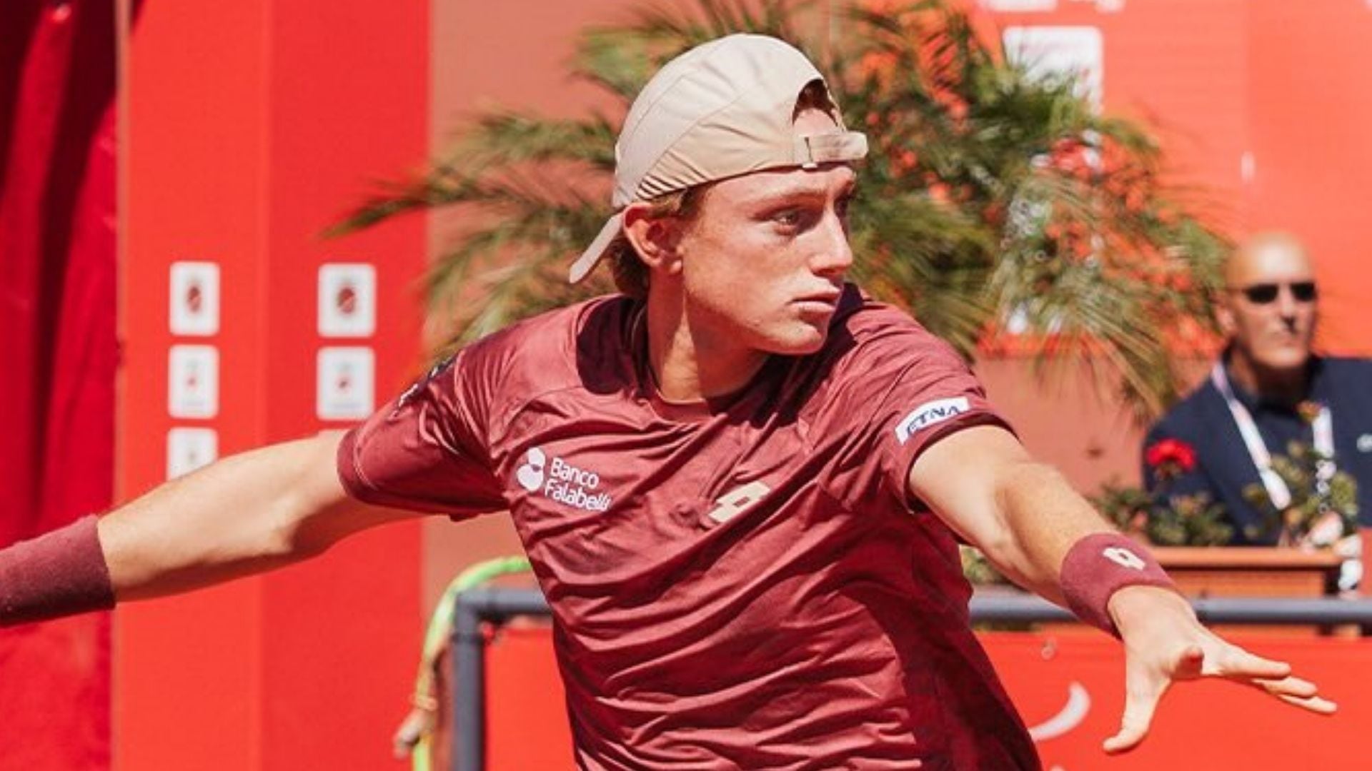 Ignacio Buse, una de las apariciones de la temporada (Crédito: ATP Tour)