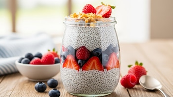 Pudín de chía para bajar de peso: la receta ligera que conquista desayunos y cenas