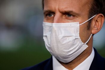 El presidente francés, Emmanuel Macron.