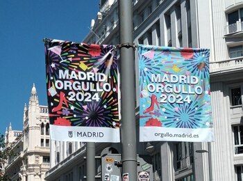 Cartelería del Orgullo 2024 en