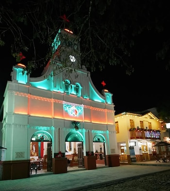 La plaza de Cauca Viejo