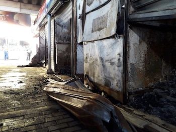 Incendio en Santa Marta dejó