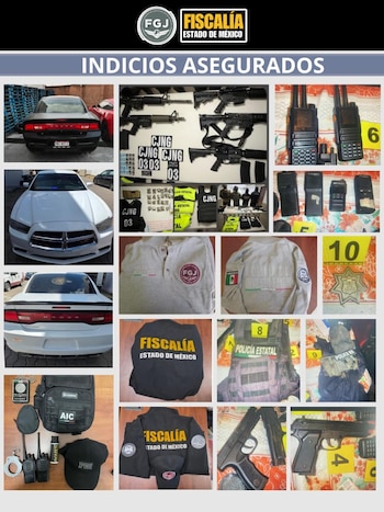 Parte de los incautado a