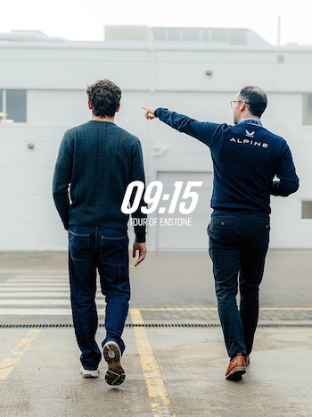 El argentino, realizando un tour