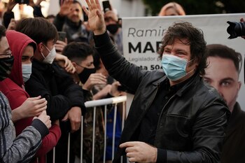 "Mi alineamiento con Trump y Bolsonaro es casi natural”, expresó Javier Milei en la prensa brasileña (Franco Fafasuli)