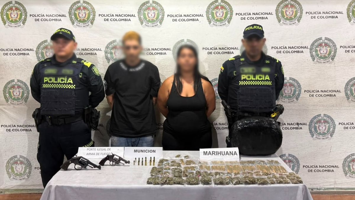 Captura de presuntos integrantes de La Cordillera en Pereira - crédito Policía Nacional de Colombia