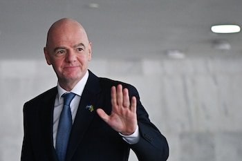 El presidente de la FIFA, Gianni Infantino (EFE/ Andre Borges)