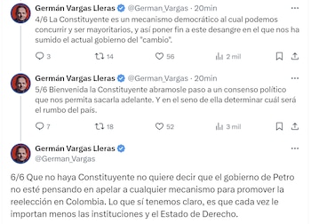 Germán Vargas Lleras apoya la