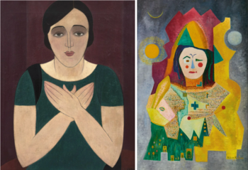 "Retrato de Berta Singerman", de