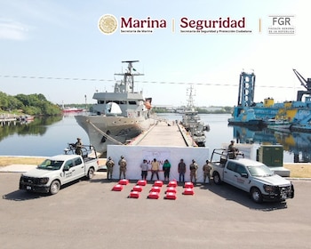 El Pacífico mexicano ha concentrado buena parte de los operativos antinarcóticos de la Semar en los últimos años. Créditos: Semar