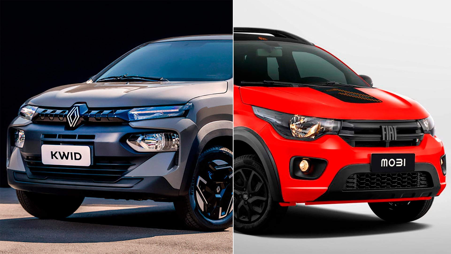 Renault Kwid y Fiat Mobi se renuevan para enfrentar con mejores argumentos la pelea con los nuevos modelos asiáticos que llegan a Argentina y Brasil
