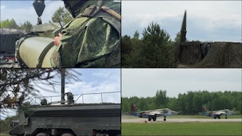 Las claves que Rusia exhibe en sus ejercicios militares nucleares: 64.000 soldados, misiles, drones y la destrucción de un sistema alemán
