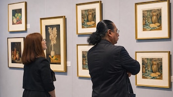 El Banco de Guatemala inaugura la exposición Patrimonio Artístico con 70 obras en el marco de la conmemoración de su 80 aniversario