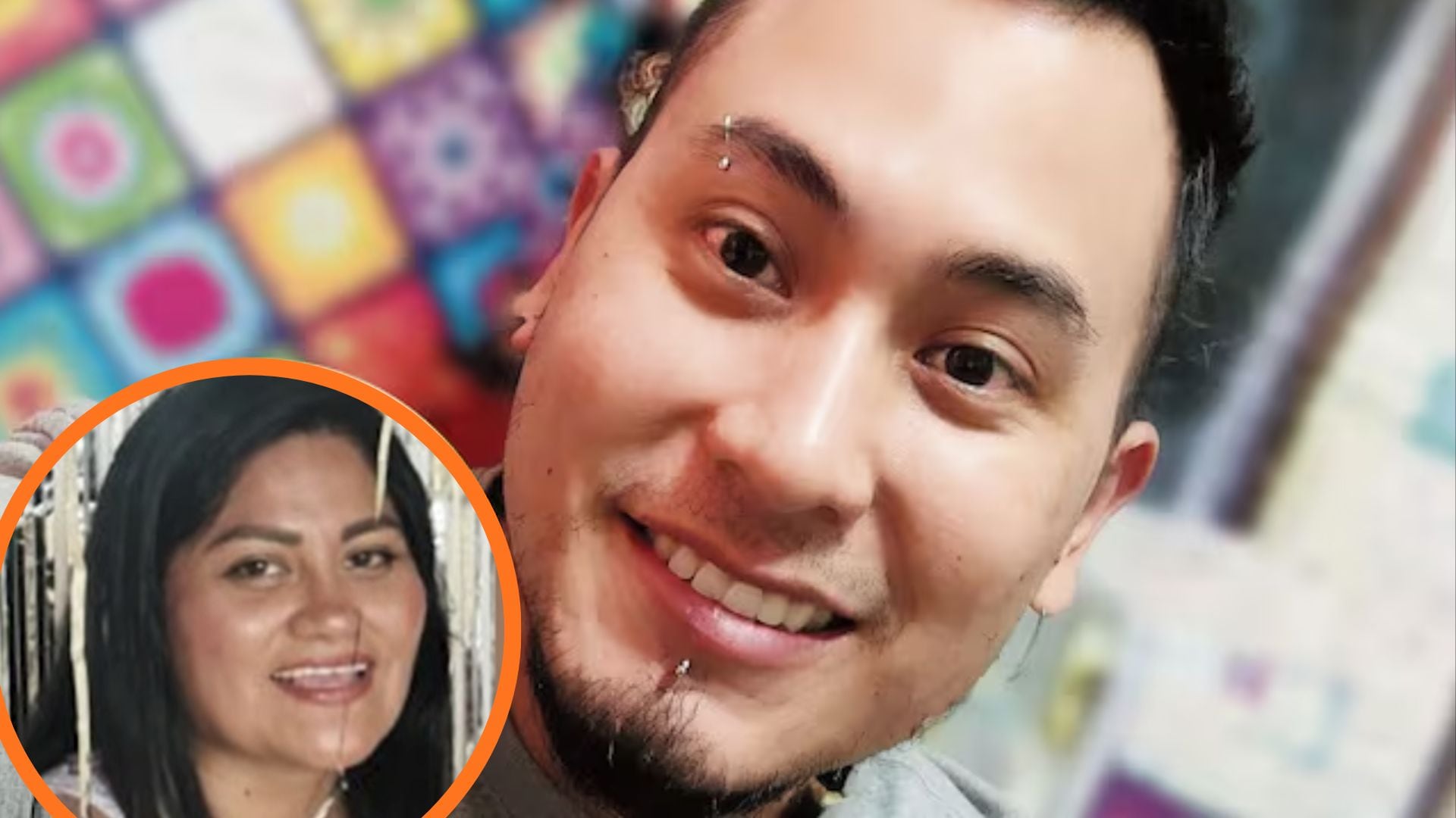 El hombre sonriente en la imagen es señalado por un intento de feminicidio contra la mujer que aparece en el círculo, en un caso que conmociona a la comunidad. (Latina)