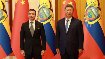 Noboa y Xi alcanzan en Pekín siete acuerdos de colaboración en comercio, comunicaciones e industria