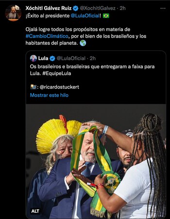 Xóchitl Gálvez Lula da Silva