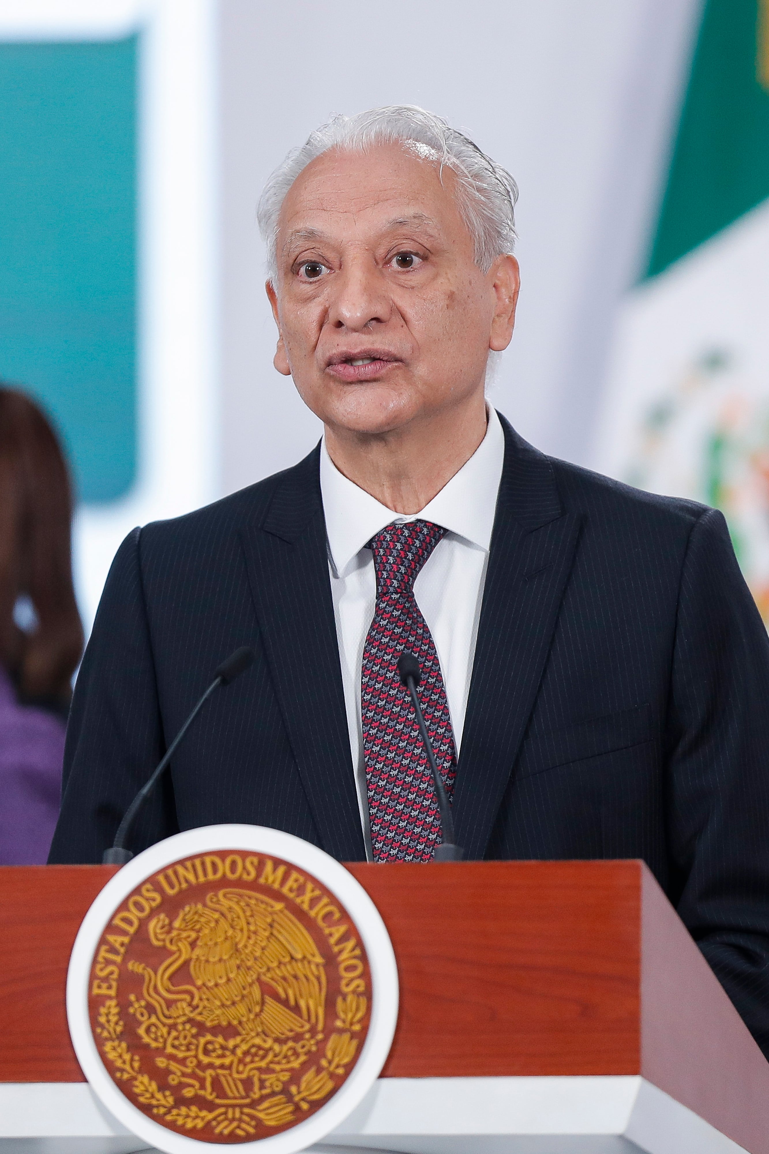 Víctor Rodríguez Padilla dejó la dirección general de Pemex el pasado 14 de mayo de 2026, después de año y medio al frente de la empresa del Estado. Imagen de archivo. EFE/Isaac Esquivel