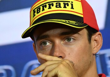 El monegasco Charles Leclerc ha