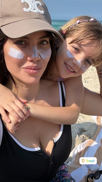 Wanda Nara en Río de