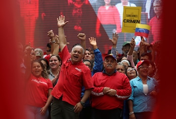 Diosdado Cabello y Darío Vivas,