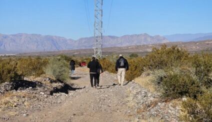 El operativo de búsqueda en Jáchal movilizó a fuerzas policiales, canes y organismos de emergencia (San Juan 8)