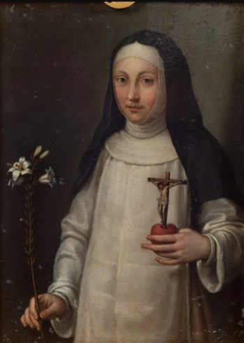Elena Anguissola, Retrato de Elena Anguissola como la beata Osanna Andreasi (1555-1558). Foto Mauro Coen, Galería Borghese.
