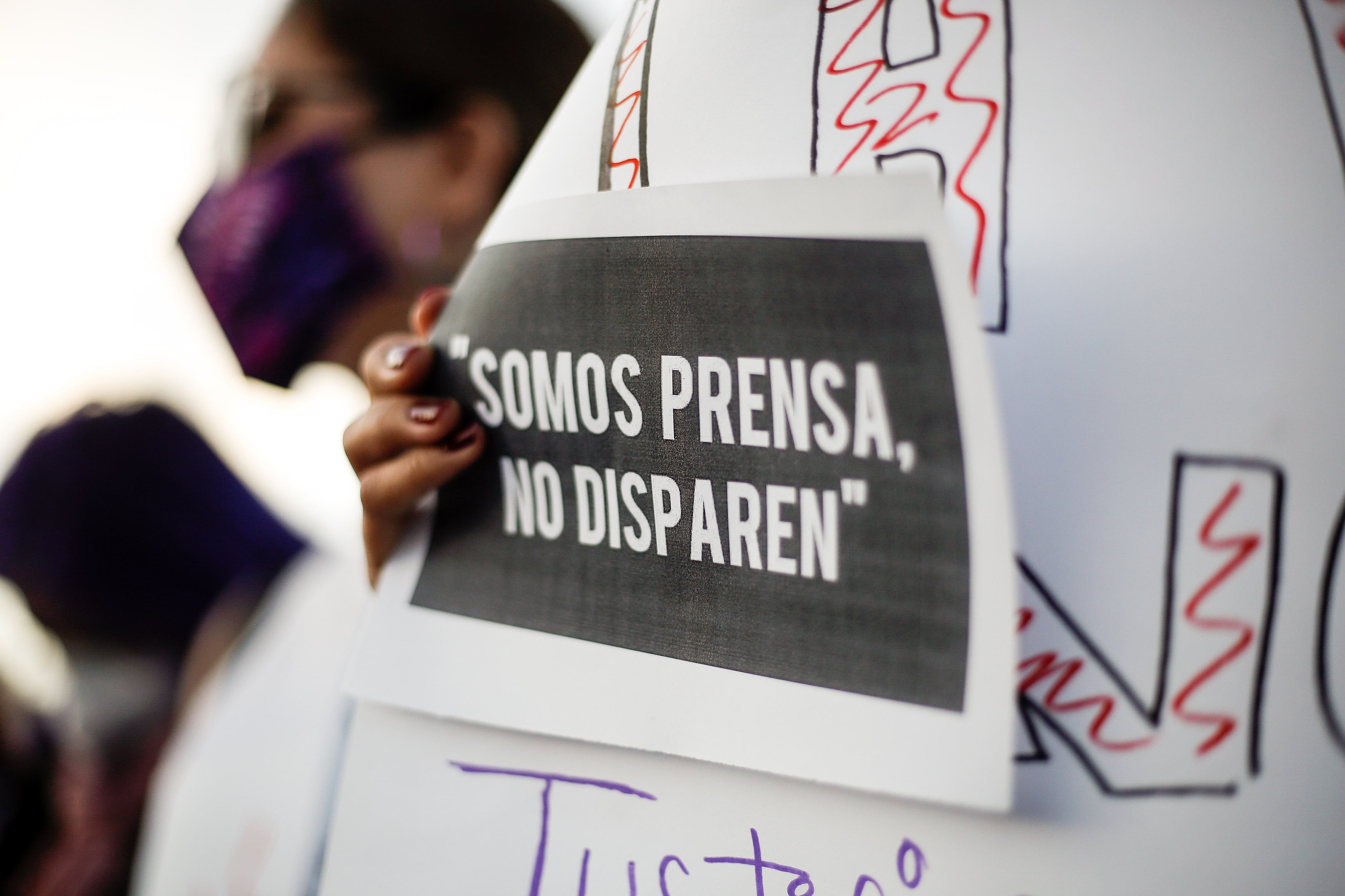 30/06/2022 Un cartel para protestar por la violencia contra los periodistas en México
SOCIEDAD
CESAR GOMEZ / ZUMA PRESS / CONTACTOPHOTO