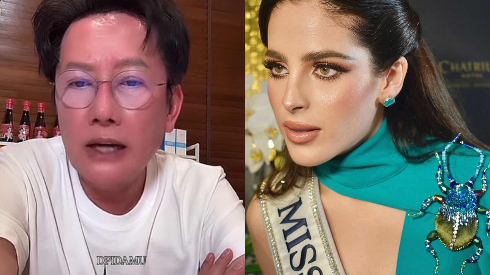 Mr. Nawat pide disculpas y aclara el conflicto con Miss México en el ‘Miss Universo 2025′: “Jamás quise faltar el respeto”