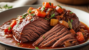 Receta de stracotto de ternera: