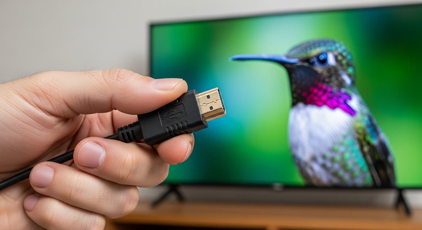 Usando el puerto HDMI del televisor lo puedes transformar en un Smart TV. (Imagen Ilustrativa Infobae)