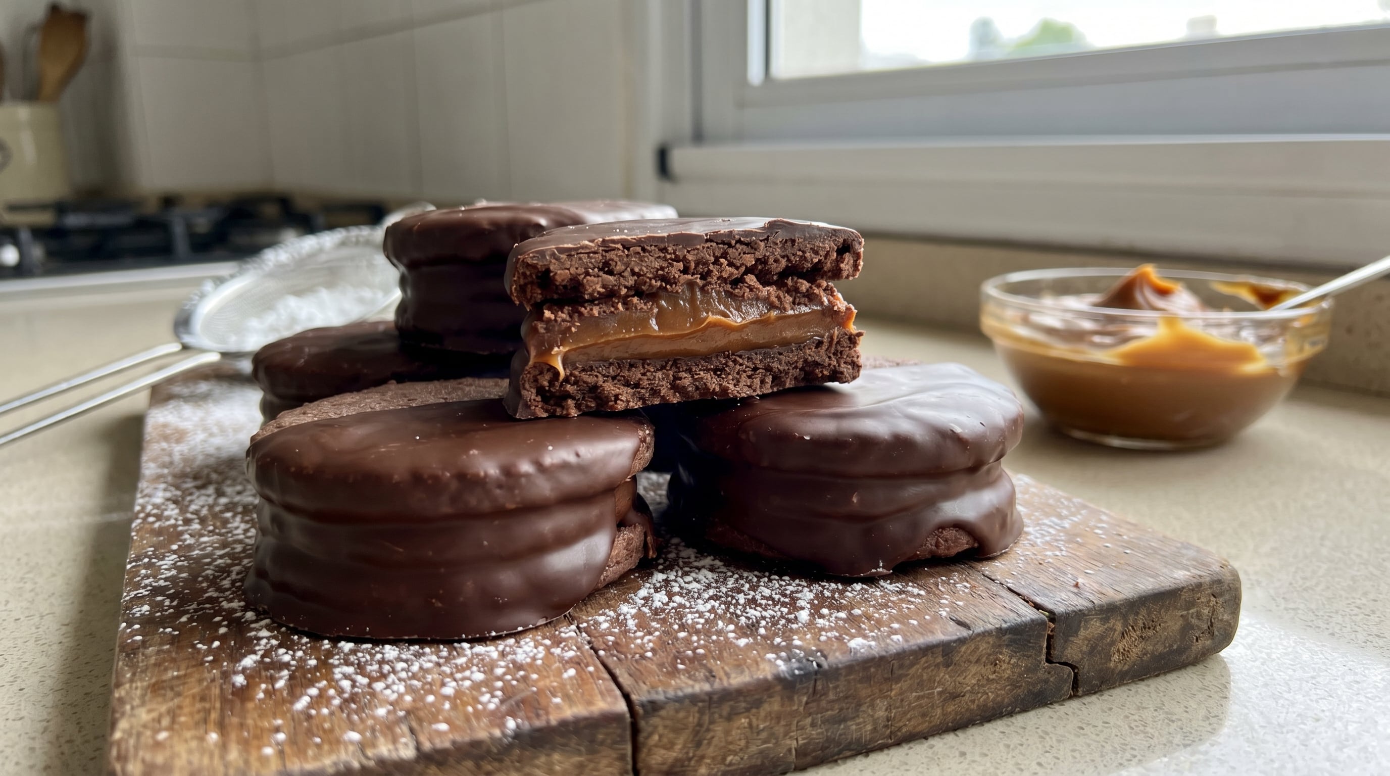 La competencia sumará alfajores industriales, artesanales, bajoneros y de autor, con sabores clásicos e innovadores como pistacho, limón y mandarina (Imagen Ilustrativa Infobae)