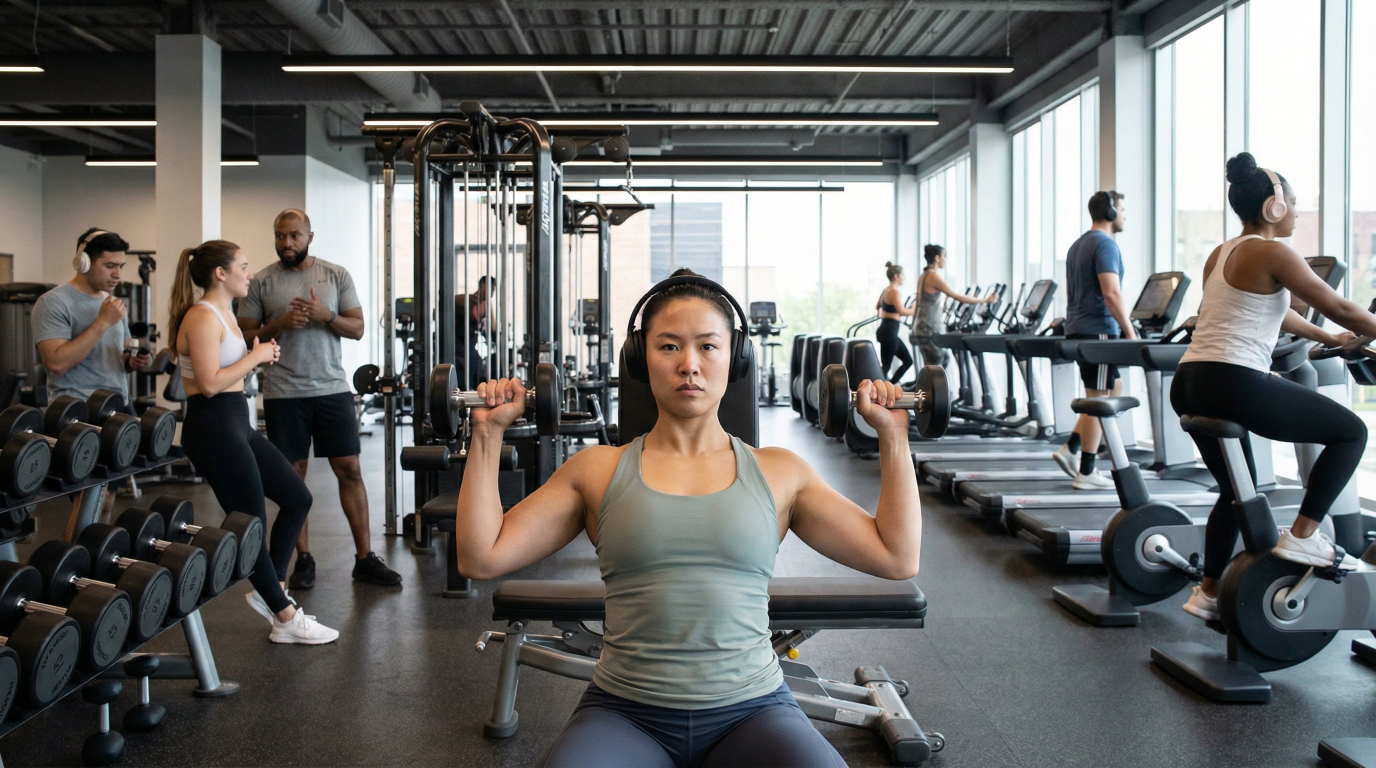 La personalización y la digitalización son tendencias líderes en el fitness, según informes de la ACSM, promoviendo la eficiencia y la prevención de lesiones - (Imagen Ilustrativa Infobae)