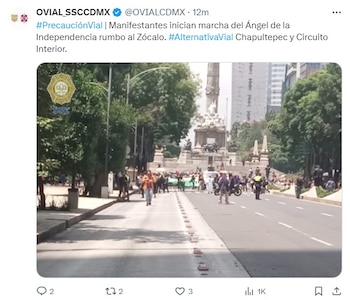 Manifestación CDMX