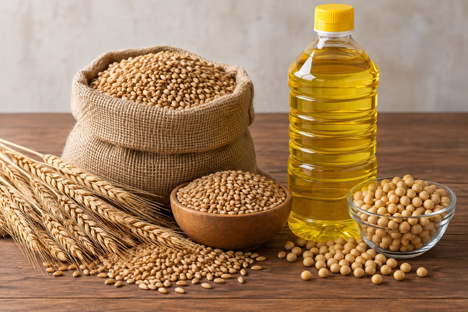 Los precios internacionales del trigo, el aceite de soya, la soya y otras materias primas subieron en 2026 y presionan los costos de los alimentos en República Dominicana. /(Imagen Ilustrativa Infobae)