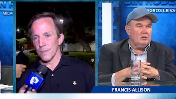 “Te llamo ahora”, “chambeemos por Lima”: Rafael López Aliaga y Francis Allison se reconcilian en vivo durante escrutinio