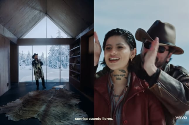 (Captura de pantalla YouTube Christian Nodal)