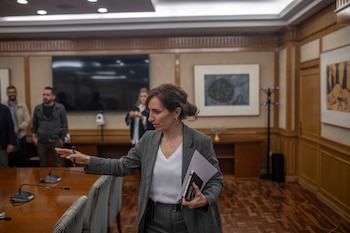 La ministra de Sanidad, Mónica García